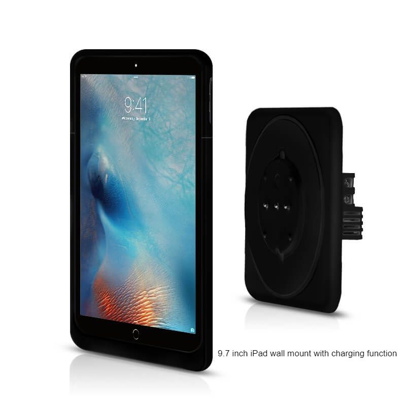 9.7 inch iPad wall mount with charging function